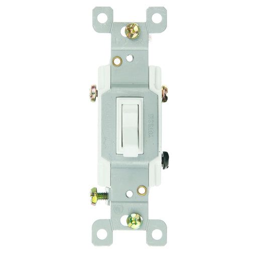 Sunlite E507BX White 3-Way On/Off Switch Grounded Boxed (08110-SU)