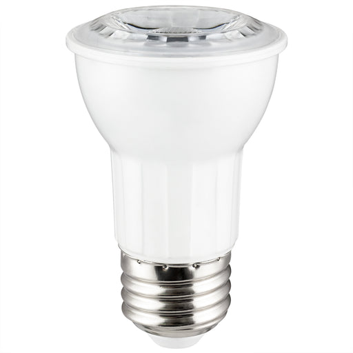 Sunlite PAR16/LED/7W/D/E/27K/6PK 7W LED PAR16 Bulb 2700K Warm White 500Lm 120V 80 CRI Dimmable E26 Base 6-Pack (40385-SU)
