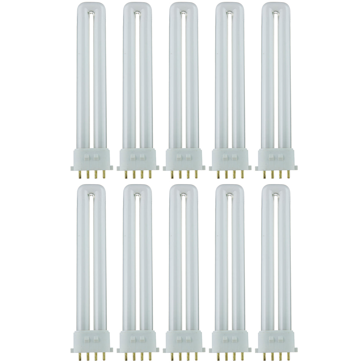 Sunlite 40493-SU PL13/E/SP27K/10PK Compact Fluorescent PL Bulb 2GX7 ...