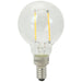 Sunlite G16.5/LED/FS/2.5W/E12/D/CL/30K/6PK 2.5W LED G16.5 Bulb 3000K 250Lm 6-Pack (40959-SU)