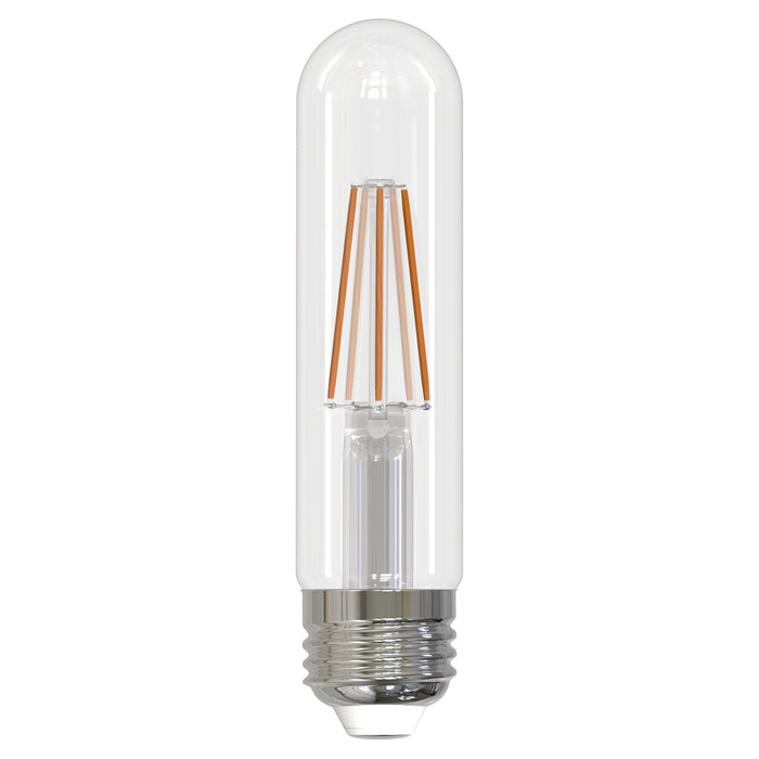 Sunlite T10/LED/FS/6W/E26/CL/27K/128MM/6PK 6W LED T10 Bulb 2700K 600Lm 6-Pack (41150-SU)