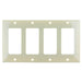 Sunlite E304I 4-Gang Decorative Plate Ivory (50752-SU)