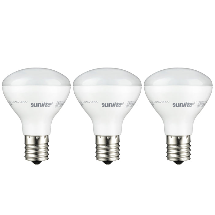 Sunlite LED R14 Bulb 4W 250Lm 3000K 120V E17 Base (80425-SU)