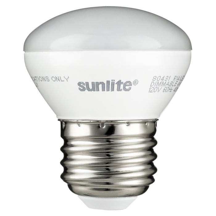 Sunlite LED R14 Bulb 4W 250Lm 3000K 120V E26 Base (80557-SU)