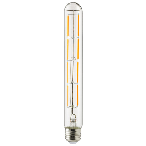 Sunlite T10/LED/FS/6W/922 6W LED Filament Style T10 Bulb E26 Base Dimmable 222Mm 90 CRI 2200K 570Lm (80617-SU)