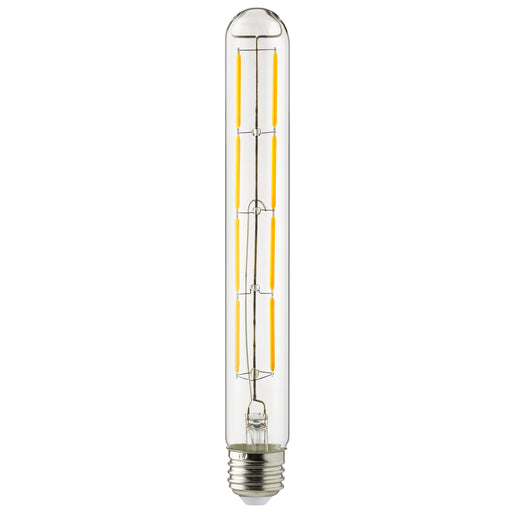 Sunlite T10/LED/FS/6W/927 6W LED Filament Style T10 Bulb E26 Base Dimmable 222Mm 90 CRI 2700K 570Lm (80621-SU)