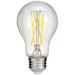 Sunlite A19/LED/FS/7.6W/950 7.6W LED A19 Filament Style Clear Dimmable Medium E26 Base 90 CRI 5000K (80745-SU)