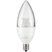 Sunlite CTC/LED/4.5W/50K 5W LED B11 Bulb 300Lm Super White 5000K Candelabra E12 Base (80777-SU)