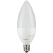 Sunlite CTF/LED/4.5W/40K 5W LED B11 Bulb 300Lm Cool White 4000K Candelabra E12 Base (80779-SU)