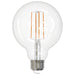 Sunlite G30/LED/FS/8.5W/922 8.5W LED Filament G30 Bulb 2200K 800Lm 120V 90 CRI Dimmable E26 Base (80999-SU)