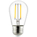 Sunlite S14/LED/FS/2W/22K 2W LED S14 Bulb Amber 2200K Medium E26 Base (81079-SU)