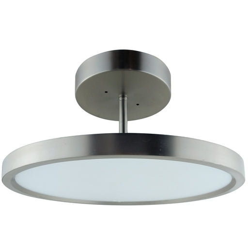 Sunlite LFX/MPM/15&#039;&#039;/30W/SCT/SN LED 30W Solid Band Fixture 1950Lm CCT Selectable 3000K/4000K/5000K (81305-SU)