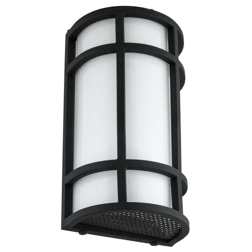Sunlite LFX/AQ/WS/12&quot;/15W/SCT/BK/ACRY 12 Inch 15W LED Wall Sconce CCT Selectable 3000K/4000K/5000K 800Lm Black (81434-SU)