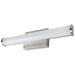 Sunlite LED Bar Fixture 20W 1400Lm 30K/40K/50K 100-277V 80 CRI Wall Mount Brushed Nickel (81460-SU)