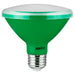 Sunlite LED PAR30 Bulb 8W 120V E26 Base Green (81473-SU)