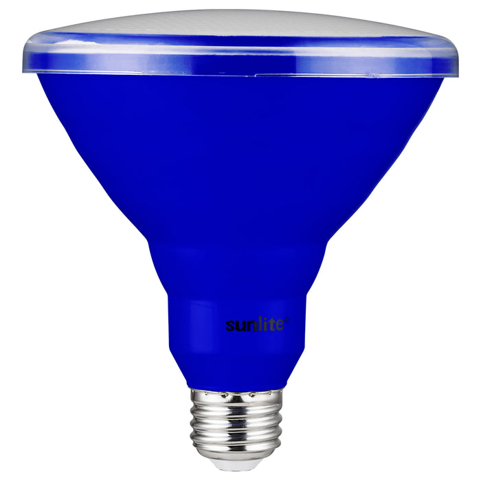 Sunlite LED PAR38 Bulb 15W 120V E26 Base Blue (81477-SU)