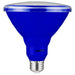 Sunlite LED PAR38 Bulb 15W 120V E26 Base Blue (81477-SU)