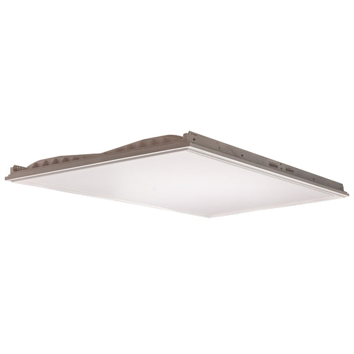 Sunlite LED 2X4 Lay-In Troffer Fixture 55W 4700Lm 3500K 100-277V 80 CRI Recessed Mount White (85020-SU)
