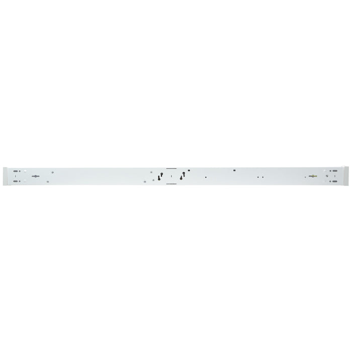 Sunlite SF/ST/LN/48/MW/83S/MV/WH/BLS/EM 48 Inch Linear Strip Light Wattage/CCT Selectable 28W/35W/40W 3500K/4000K/5000K 120-277V Dimmable White Bi-Level Sensor/Emergency Backup (85627-SU)