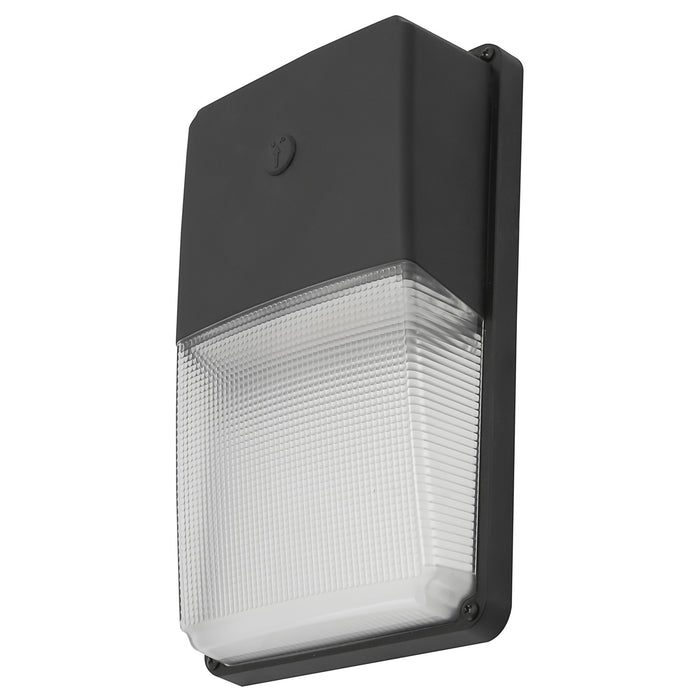 Sunlite SF/WP/MN/9/15/85S/120/BK/PC LED Mini Wall Pack 15W CCT Selectable 2700K/3000K/3500K/4000K/5000K 120V Non-Dimmable Black Photocell (87820-SU)