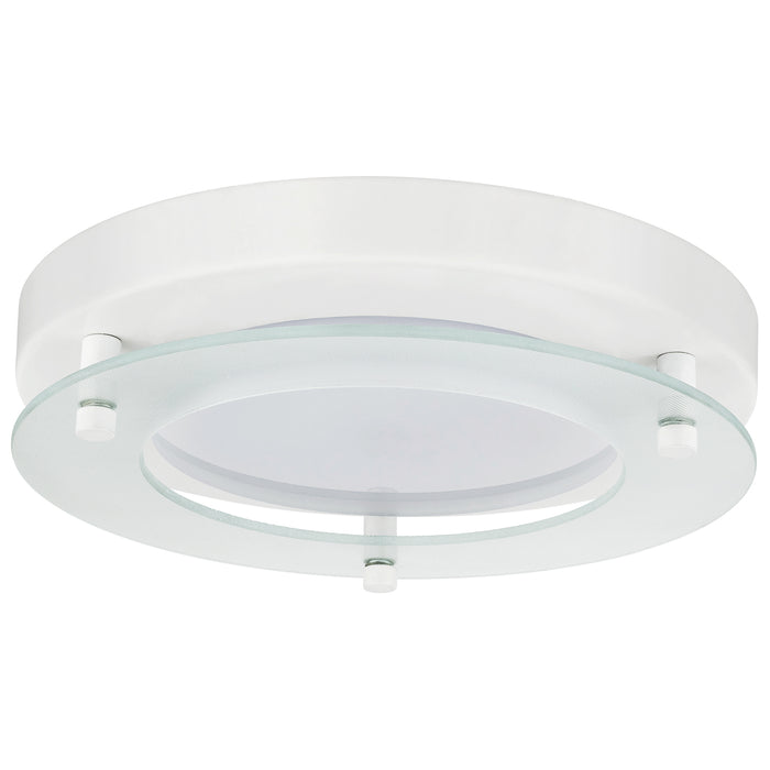 Sunlite LED Solid Band Fixture 17W 1200Lm 3000K 120V 80 CRI Surface Mount 120 Degree Beam Angle White (88675-SU)