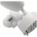 Sunlite LFX/OSF/R/MS/20W/30K/WH 20W LED Outdoor Security Fixture With Motion Sensor 3000K 1800Lm White (88908-SU)