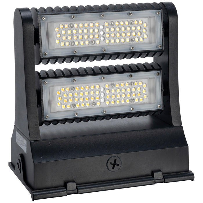 Sunlite LFX/RWP/60W/3SCT LED Rotatable Wall Pack 60W CCT Selectable 3000K/4000K/5000K 8600Lm 70 CRI 120-277V Black (97094-SU)