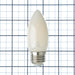 RAB Filament B11 3.3W 40W Equivalent 300Lm E26 90 CRI 2700K Dimmable Frosted (B11-3-E26-927-F-F)
