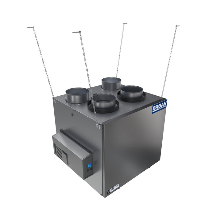 Broan-NuTone AL Series Energy Recovery Ventilator (ERV) 210 CFM 75 SRE Top Port (B210E75RT)