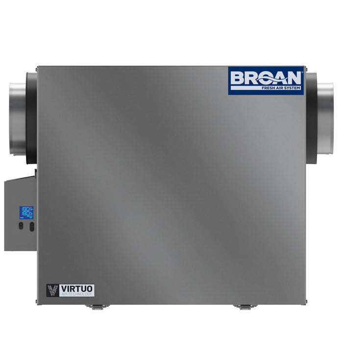 Broan-NuTone AL Series Energy Recovery Ventilator (ERV) 210 CFM 75 SRE Side Port (B210E75RS)