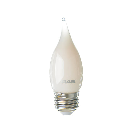 RAB Filament BA11 5.5W 60W Equivalent 500Lm E26 90 CRI 2700K Dimmable Frosted (BA11-5-E26-927-F-F)