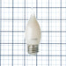 RAB Filament BA11 5.5W 60W Equivalent 500Lm E26 90 CRI 2700K Dimmable Frosted (BA11-5-E26-927-F-F)