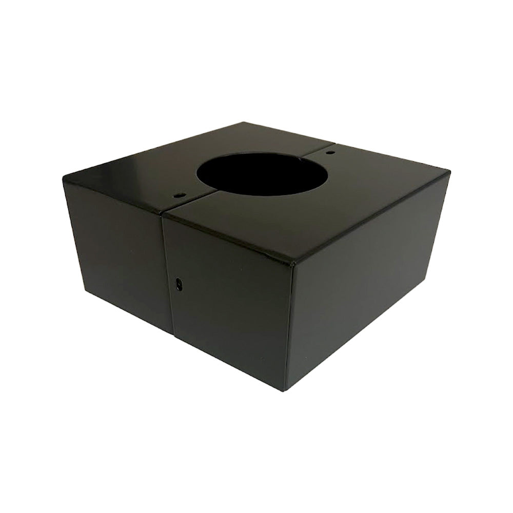 RAB BASE-R4 Round Base Cover 4 Inches Bronze — Lighting Supply