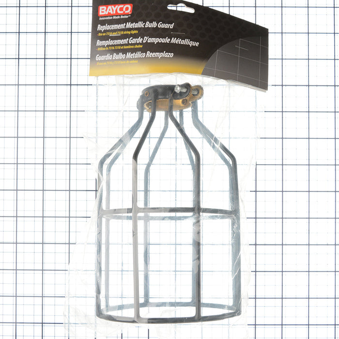 Bayco Replacement Metallic Lamp Guard For String Light (SL-167)