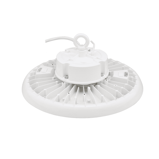 EIKO BAYE3-PS240-FCCT-H-WH BAYE3 Round LED High Bay Wattage/CCT Selectable 240W/200W/180W 3500K/4000K/5000K 120-347V 0-10V Dimming White (15781)
