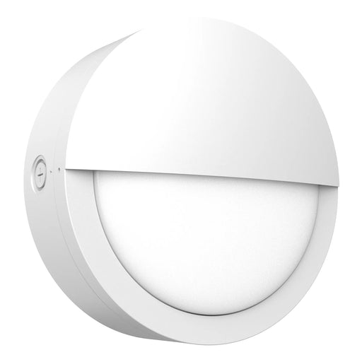 Westgate Manufacturing Eyelid-Style Replacement Trim For BKR 14 Inch Round Flat Bulkhead Fixtures White (BKR-36W-TRIM2-60W-WH)