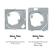 Broan-NuTone QuickKit Bath Fan Replacement Cover/Grill And Motor Kit 60 CFM 3.0 Sones (BKR60)