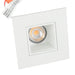 Best Lighting Products 2 Inch LED White Square Trim Downlight Fixture (BLED-2T-BW-SQ-3K)