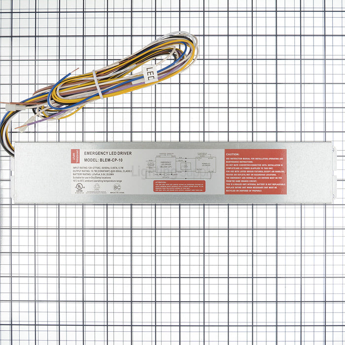 Best Lighting Products Constant Power Emergency LED Driver 10.7W (BLEM-CP-10)