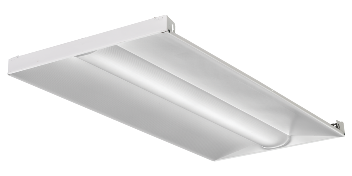 Lithonia 2BLT4 48L ADP EZ1 LP840 Basket LED Lensed Troffer 2X4