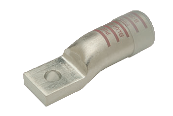 Penn Union Aluminum Compression Lug Standard Barrel One Hole Narrow Tongue With Closed Transition 6 AWG (BLUA6SNT)