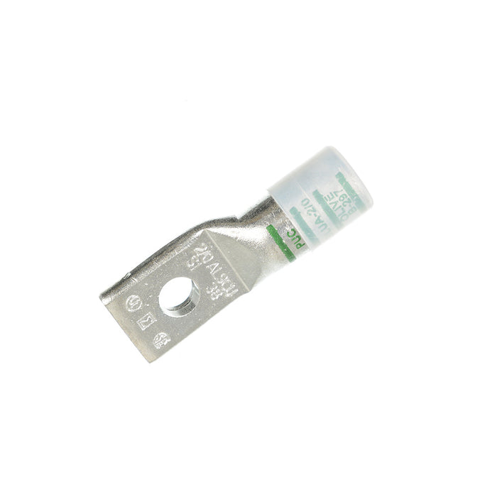 Penn Union Aluminum Compression Lug Standard Crimp Area One Hole Tongue With Closed Transition 2/0 AWG (BLUA2/0S1)
