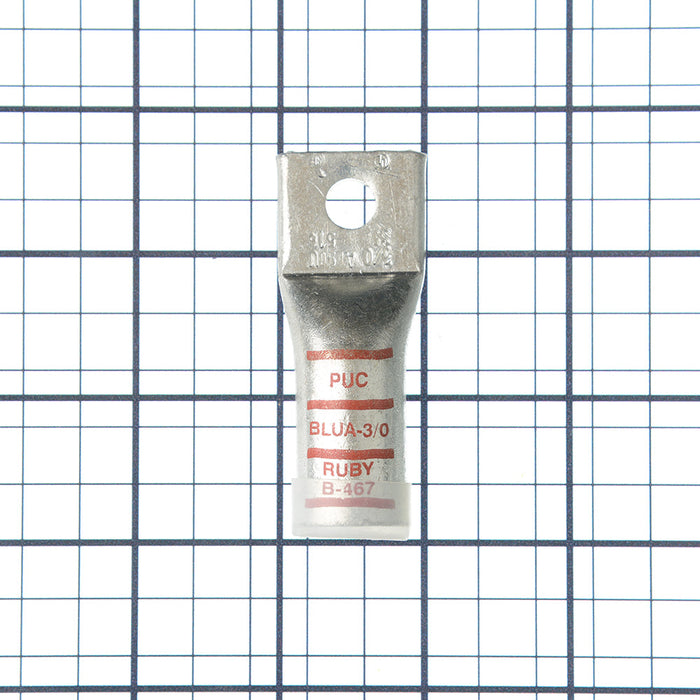 Penn Union Aluminum Compression Lug Standard Crimp Area One Hole Tongue With Closed Transition 3/0 AWG (BLUA3/0S5)
