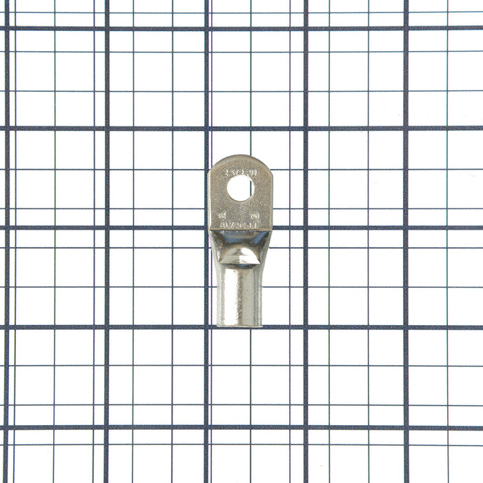Penn Union Copper Compression Lug Standard Crimp Area One Hole Rounded Tongue With Inspection Window 2 AWG (BLY2CL1)
