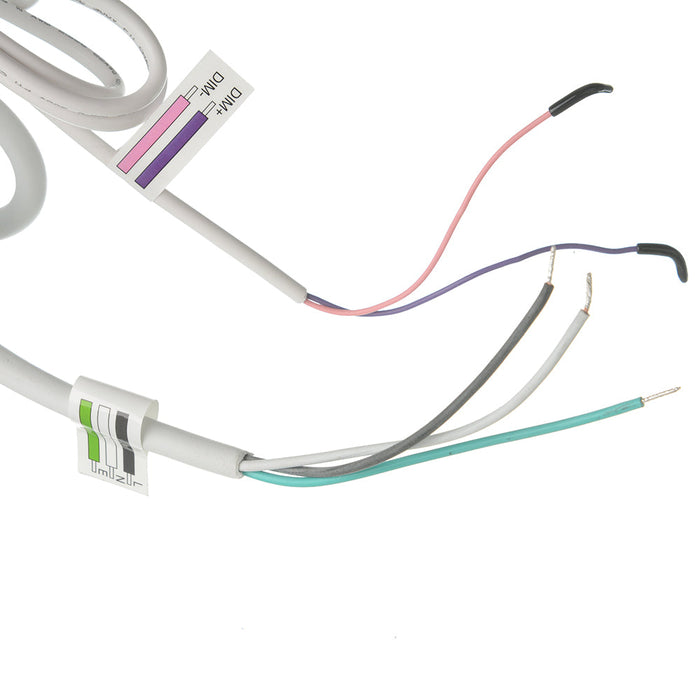 Maxlite LED Round ECO Pendant High Bay Gen 3 120-277V Wattage/CCT Selectable 180W/200W/240W 3500K/4000K/5000K TAA Country White (BPHE3-U180WCSTA)