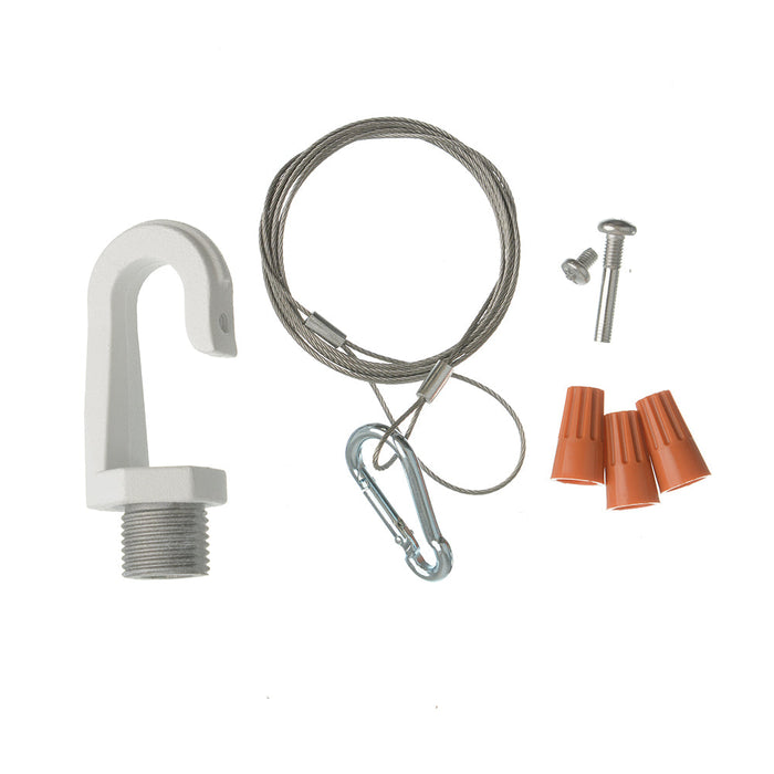 Maxlite LED Round ECO Pendant High Bay Gen 3 120-277V Wattage/CCT Selectable 180W/200W/240W 3500K/4000K/5000K TAA Country White (BPHE3-U180WCSTA)