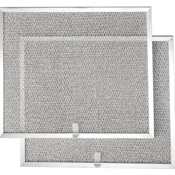 Broan-NuTone Replacement Range Hood Filters Aluminum For Use With 30 Inch Qs I And WS I Series Allure Hoods Each Pack Contains 2 Filters (BPS1FA30)