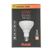 RAB BR30 7W 75W Equivalent 650Lm E26 Base 90 CRI 2200K-3000K Dimmable (BR30-7-922/30-WGD)