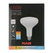 RAB 21W LED BR40 Reflector Bulb CCT Selectable 2700K/3000K/3500K/4000K/5000K 90 CRI 120V E26 Base (BR40-21-9CCT-DIM)