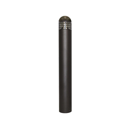 Maxlite 113664 Bollard Round Dome Top Selectable 30W/20W/10W 3000K/4000K/5000K 480V 42 Inch Bronze Louvers -20 Degree Celsius Battery Backup (BRD30H-WCSBLVE2)